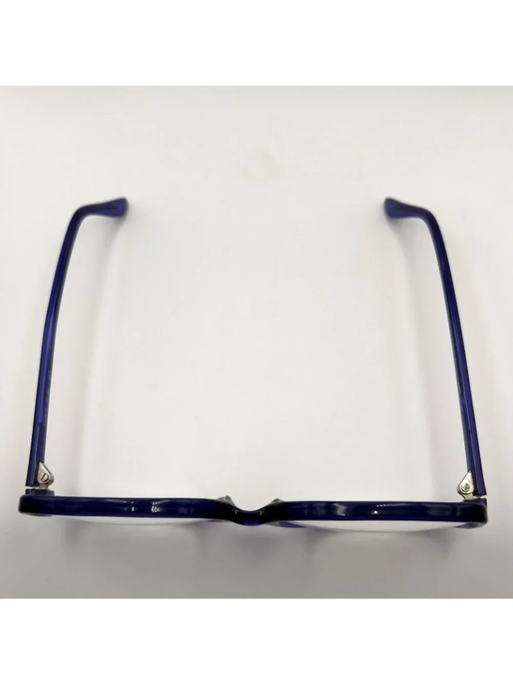 VTG Tura 632 Eyeglass Frames Over Large Transparent Israel Blue/Purple 63-17-137